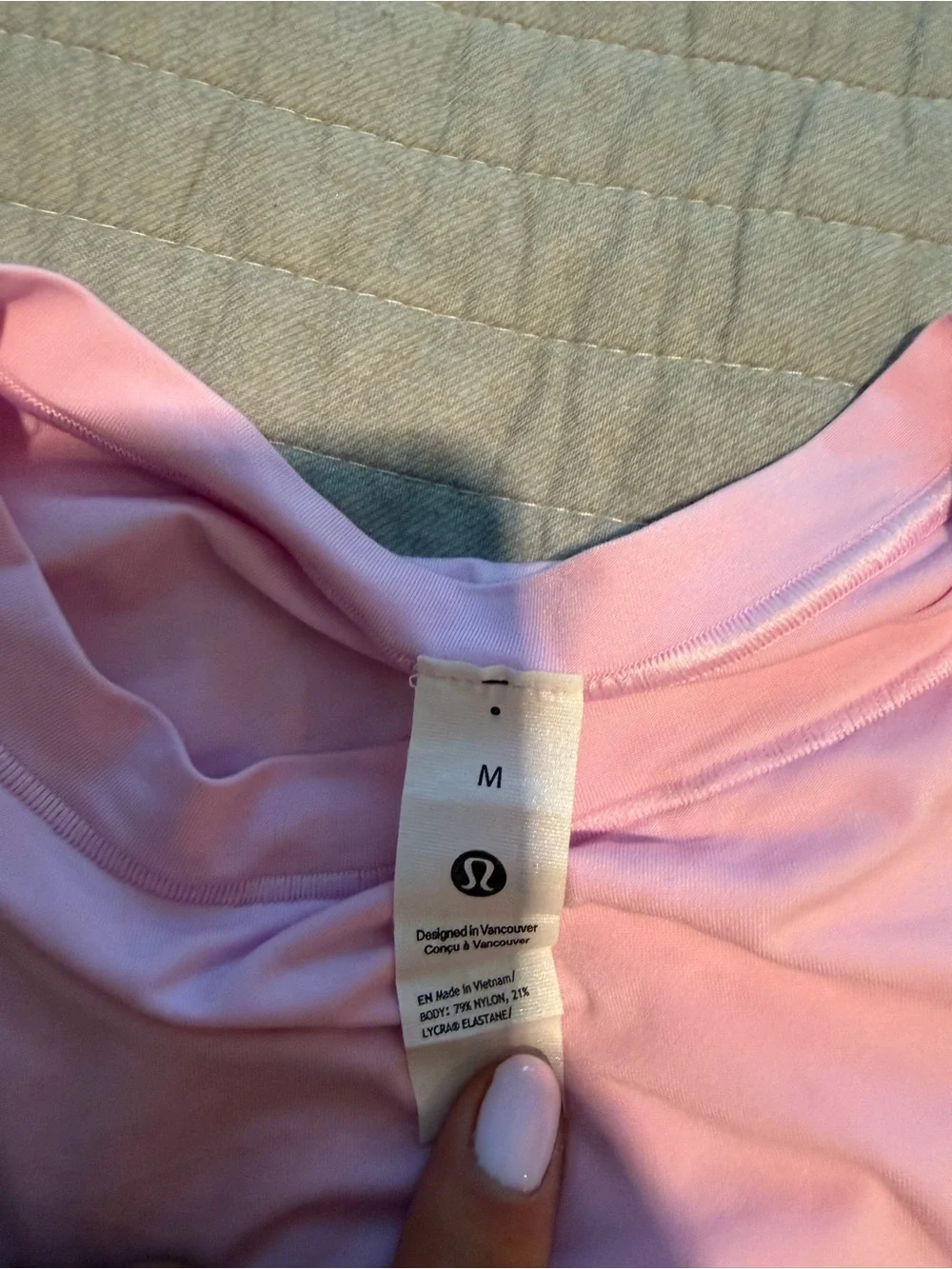 lululemon athletica Pink Sleeveless Kids One-Piece Bodysuit